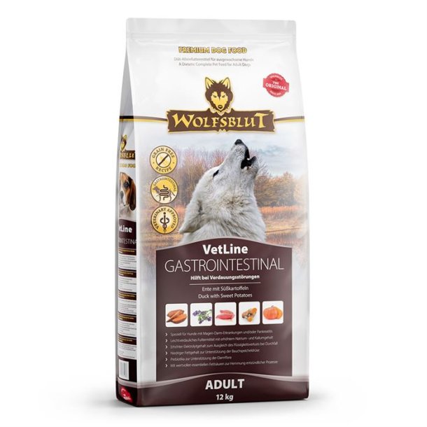 Wolfsblut vetline gastrointestinal trfoder til sarte maver 12kg