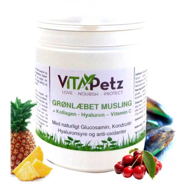 Vitapetz grnlbet musling + kollagen og vitamin c