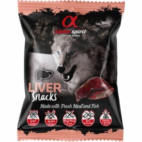 Alpha spirit snacks med lever 50g