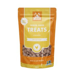 Mush frysetrret treats kylling 55g