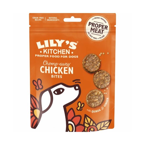 Lily's kitchen chomp-away chicken bites