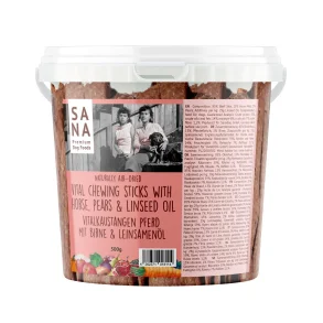 Sana vital chewing sticks med hest, pre og hrfrolie