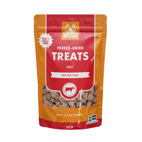 Mush frysetrret treats okse 55g