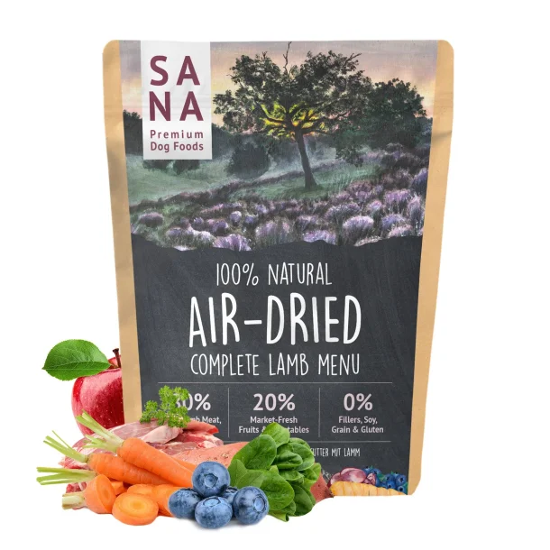 Sana air-dried trfoder med lam 1kg