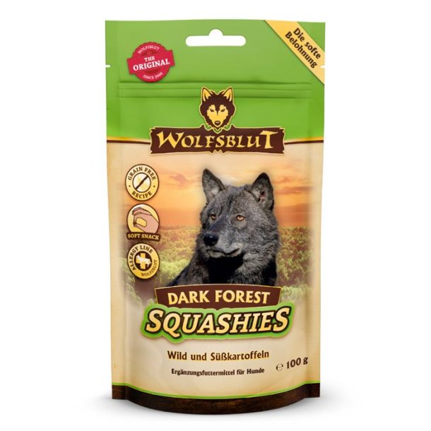 Wolfsblut squashies dark forest med vildt 100g