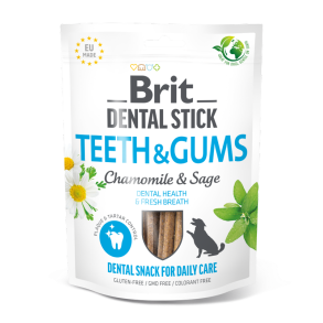 Brit dental sticks teeth & gums med kamille og salvie