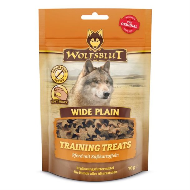 Wolfsblut wide plain trningsbidder med hest 70g