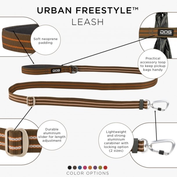 Dog copenhagen urban FREESTYLE line mocca 