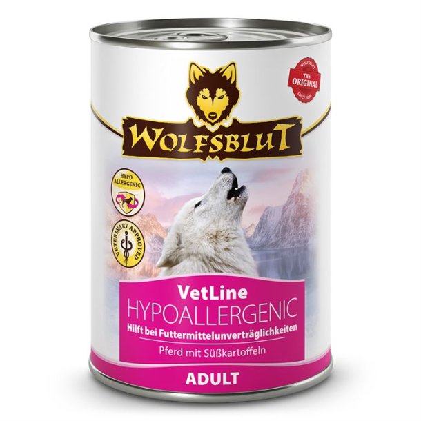 Wolfsblut vetline hypoallergenic vdfoder 395g